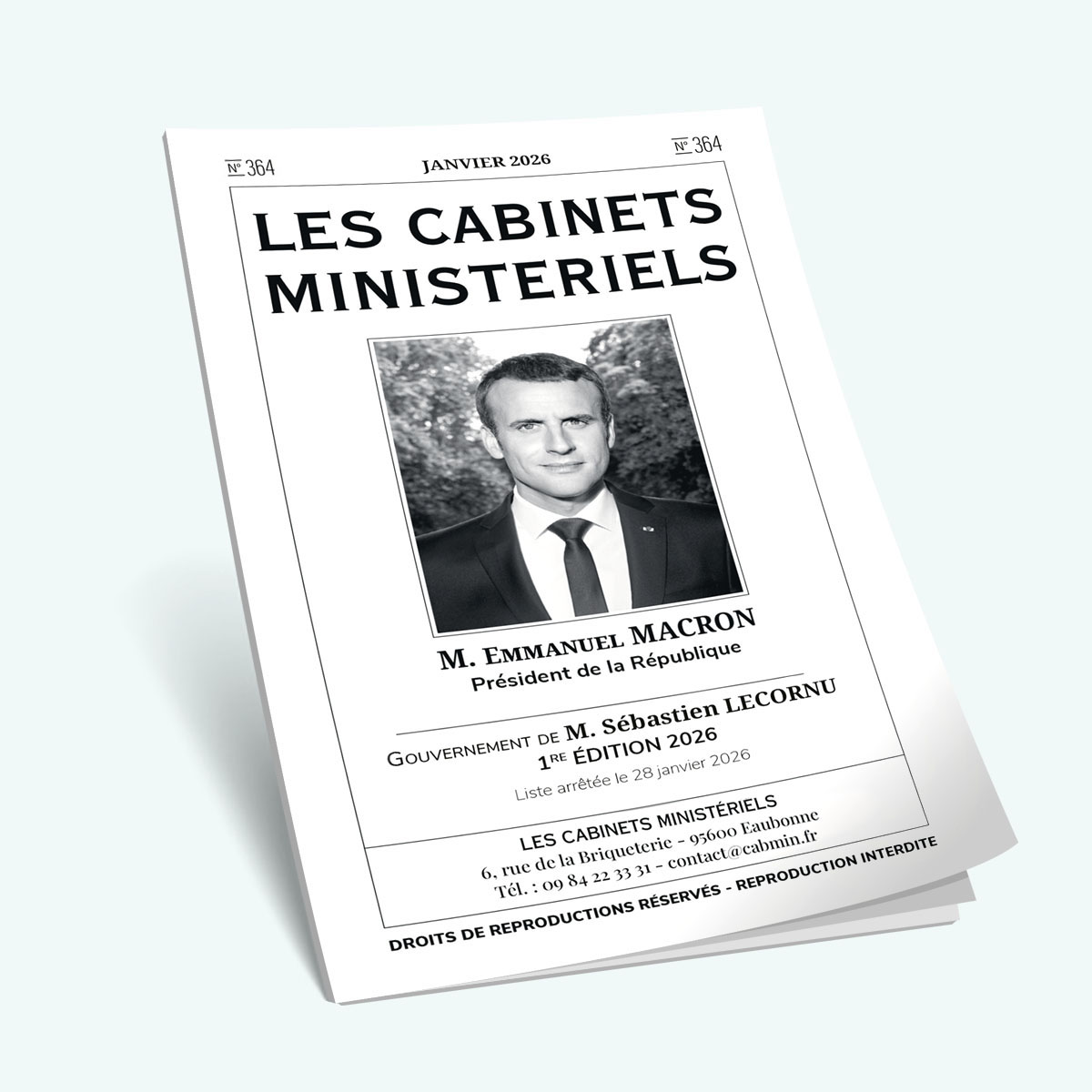 Cabinets Ministériels - Couverture